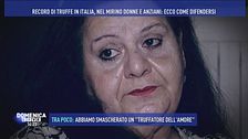 Un collage di truffe amorose