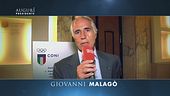 Gli auguri di Giovanni Malagò