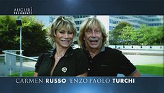 Gli auguri di Carmen Russo ed Enzo Paolo Turchi
