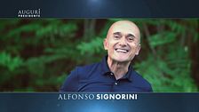 Gli auguri di Alfonso Signorini