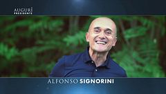 Gli auguri di Alfonso Signorini