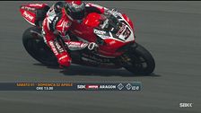 Sbk, Aragon si avvicina