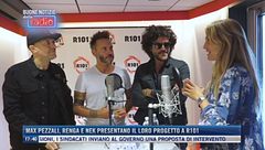 Max Pezzali, Renga e Nek ospiti di R101