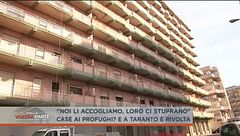 Occupazione anti immigrati