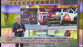 Ultim'ora: Autobus sulla folla a New York