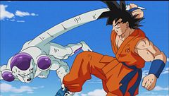 Il duello tra Freezer e Goku