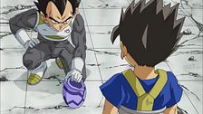 Vegeta affronta il Saiyan del sesto universo