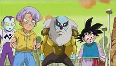 Lo scontro tra Goku e il clone di Vegeta