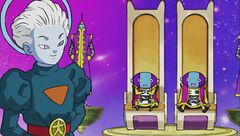 Basil, il campione di calci del nono universo vs Majin Bu del settimo universo!