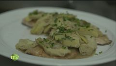 Filetto di trota con carciofi