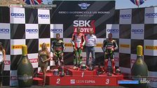 Il podio di Laguna Seca
