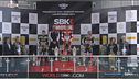 Sbk: il podio di gara-1