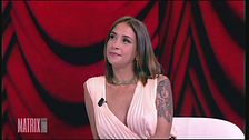 Malena ospite di Matrix-Chiambretti