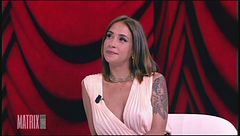 Malena ospite di Matrix-Chiambretti