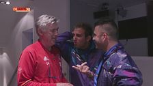 Sorpresa, si fa per dire, per Carlo Ancelotti