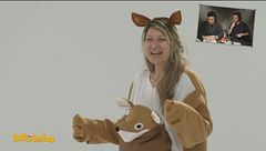 Canguro affetto da mal di pancia