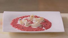 La prima portata di Stefano: risotto scomposto