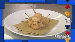 Tre variazioni di yogurt con pollo fritto