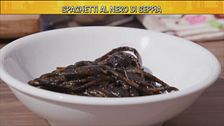 Spaghetti al nero di seppia