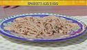Spaghetti alici e noci