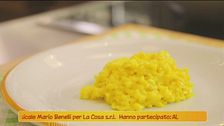 Risotto in crema di ricotta e zafferano