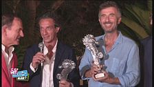 Sul set di "La musica del silenzio"