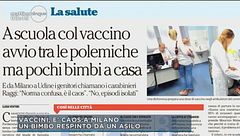 Milano: Bimbo respinto dall'asilo