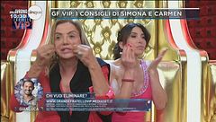 GF VIP: I consigli di Simona e Carmen