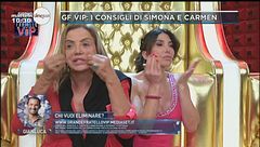 GF VIP: I consigli di Simona e Carmen