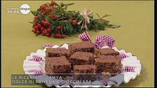 Dolce di banana e cioccolata