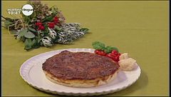 Quiche al latte di capra e basilico