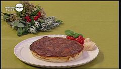 Quiche al latte di capra e basilico