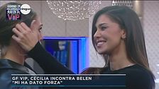 GF Vip 2: Belen incontra sua sorella Cecilia