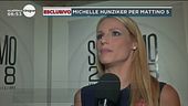 Michelle Hunziker per Mattino 5