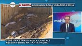 Voragine a Roma: le immagini in diretta