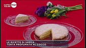 Torta profumata al cocco