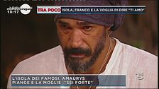 L'Isola dei famosi:  Amaurys in lacrime