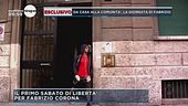 Da casa alla comunità: la giornata di Fabrizio Corona