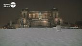 Roma sotto la neve