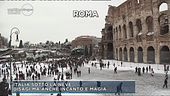 Italia ricoperta dalla neve