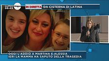 Oggi l'addio a Martina e Alessia Capasso