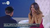 Isola, Rosa Perrotta si commuove