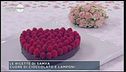 Cuore di cioccolato e lamponi