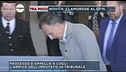 Esclusivo l'arrivo di Logli in tribunale