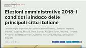 Elezioni comunali a Brescia