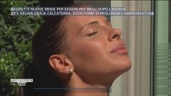 Giulia Calcaterra e l'abbronzatura