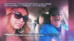 Stefano D'Orazio e Tiziana Giardoni: oggi sposi