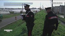 sasso di 1 chilo sulle auto