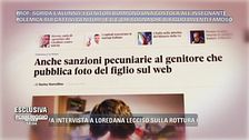 Foto dei figli sul web
