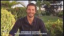 Stefano De Martino in collegamento dall'Honduras